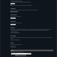 Template Settings